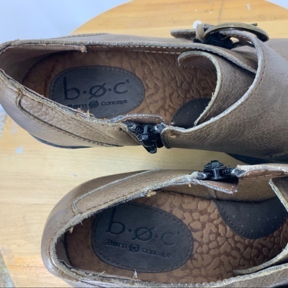 Born concepts stacked heel platform shoe - Picture 3 of 6